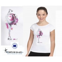 T shirt patinage artistique