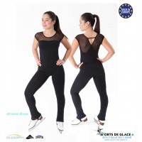 Academique de patinage Noir