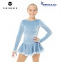 Robe de patinage Mondor Bleu Givrée